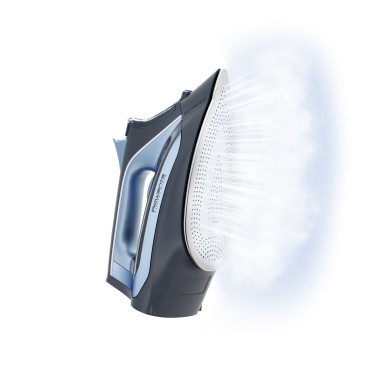 Rowenta DW4320 Fer à repasser à sec ou à vapeur Semelle Laser Microsteam 300 2500 W Bleu