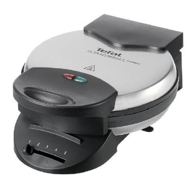Tefal WM310D 5 gauffre(s) 1000 W Noir, Acier inoxydable