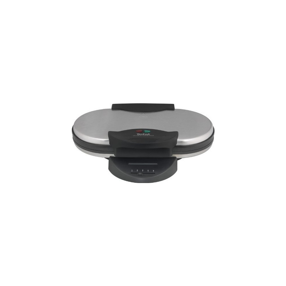 Tefal WM310D 5 gauffre(s) 1000 W Noir, Acier inoxydable