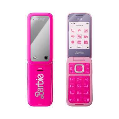 HMD Barbie Phone 7,11 cm (2.8") 125 g Rose Téléphone numérique