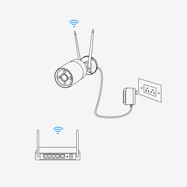Reolink W430 Dôme Caméra de sécurité IP Extérieure 3840 x 2160 pixels Mur