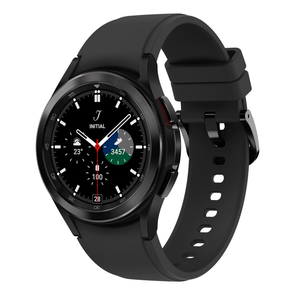 Samsung Galaxy Watch4 Classic 3,05 cm (1.2") OLED 42 mm Numérique 396 x 396 pixels Écran tactile 4G Noir Wifi GPS (satellite) Samsung Galaxy Watch4 Classic 3,05 cm (1.2") OLED 42 mm Numérique 396 x 396 pixels Écran tactile 4G Noir Wifi GPS (satellite)
