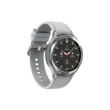 Samsung Galaxy Watch4 Classic 3,56 cm (1.4") OLED 46 mm Numérique 450 x 450 pixels Écran tactile Argent Wifi GPS (satellite)