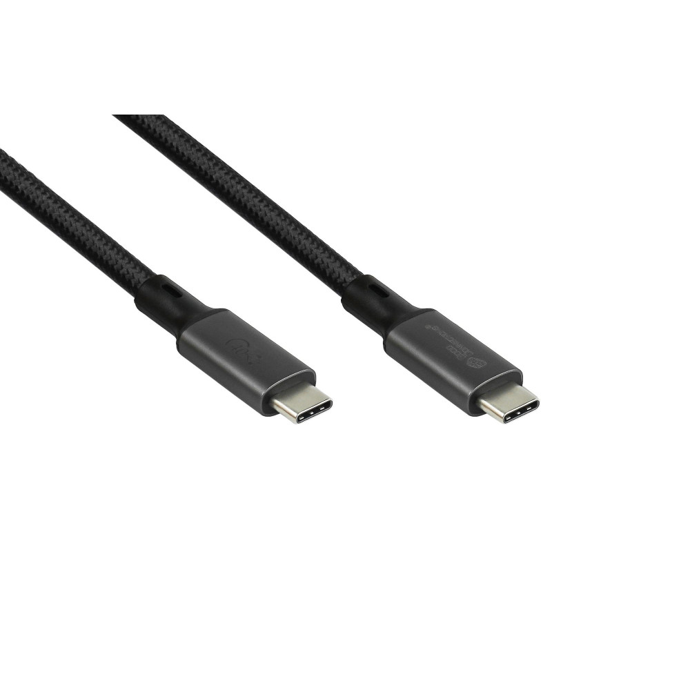 Alcasa 2404-MT010S câble USB USB4 Gen 3x2 1 m USB C 4 x USB-C Noir Alcasa 2404-MT010S câble USB USB4 Gen 3x2 1 m USB C 4 x USB-C Noir