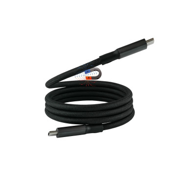Alcasa 2404-MT010S câble USB USB4 Gen 3x2 1 m USB C 4 x USB-C Noir