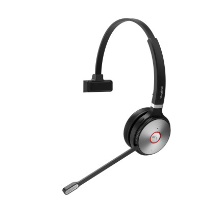 Yealink WHM621UC Casque Sans fil Arceau Bureau Centre d'appels Noir