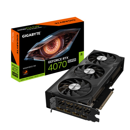 GIGABYTE GeForce RTX 4070 SUPER WINDFORCE 12G NVIDIA 12 Go GDDR6X