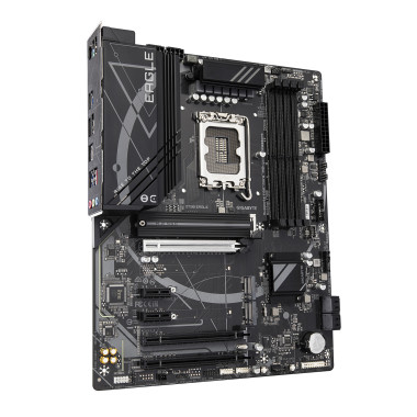 GIGABYTE Z790 EAGLE Carte mère - Compatible avec les processeurs Intel Core de 14e génération, VRM 12+1+1 phases, jusqu'à 7600