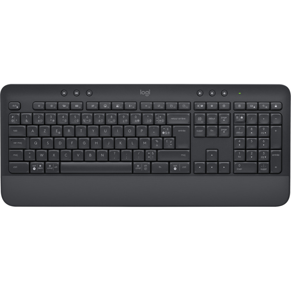 Logitech Signature K650 clavier Bureau Bluetooth AZERTY Français Graphite Logitech Signature K650 clavier Bureau Bluetooth AZERTY Français Graphite