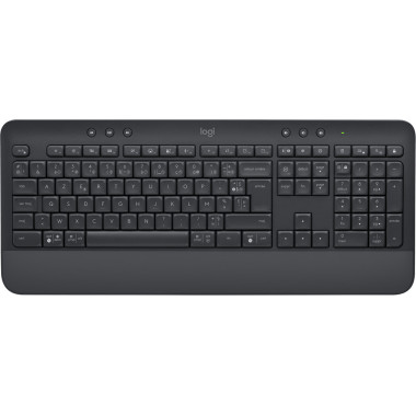 Logitech Signature K650 clavier Bureau Bluetooth AZERTY Français Graphite