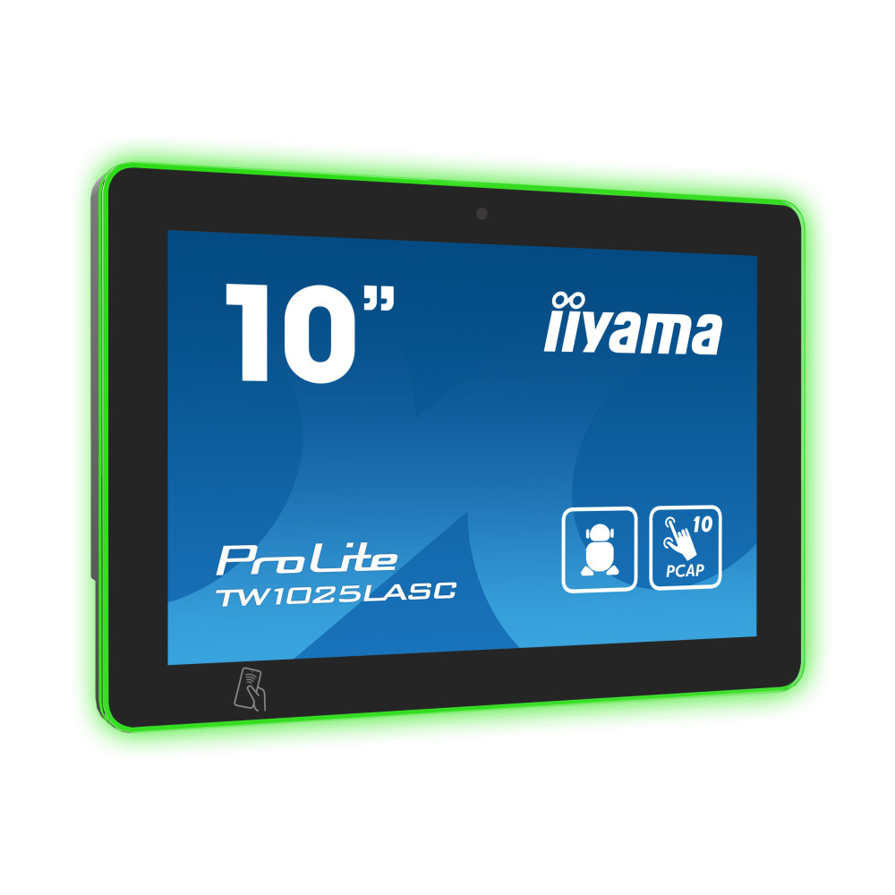 iiyama TW1025LASC-B1PNR écrans d’affichage de salle de réunion 25,6 cm (10.1") 1280 x 800 pixels LED 802.11b, 802.11g, Wi-Fi 4 iiyama TW1025LASC-B1PNR écrans d’affichage de salle de réunion 25,6 cm (10.1") 1280 x 800 pixels LED 802.11b, 802.11g, Wi-Fi 4