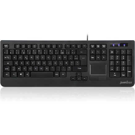 PERCL026135 PERIBOARD-513 II BLACK Clavier avec TouchPad