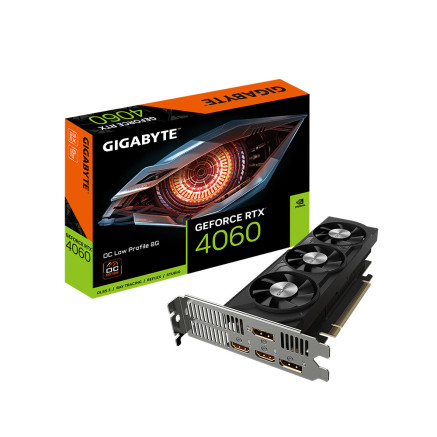GIGABYTE GeForce RTX 4060 OC Low Profile 8G NVIDIA 8 Go GDDR6