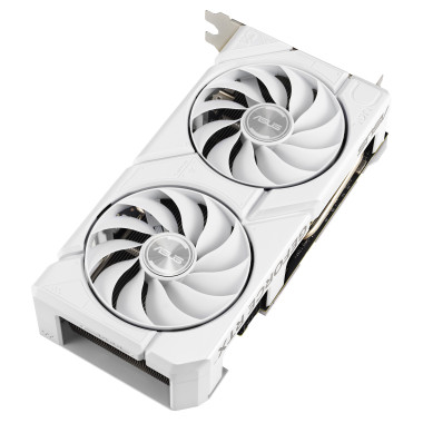 ASUS Dual -RTX4060TI-O8G-EVO-WHITE NVIDIA GeForce RTX 4060 Ti 8 Go GDDR6