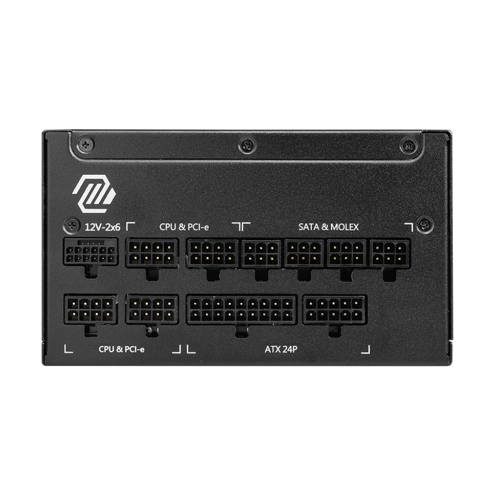 MSI MAG A1250GL PCIE5 unité d'alimentation d'énergie 1250 W 24-pin ATX 1U Noir