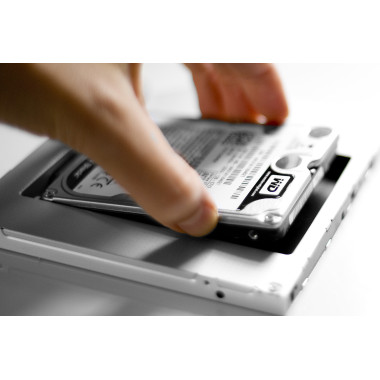 Digitus Boîtier de raccordement SSD HDD pour baie de disque CD DVD Blu-ray, SATA sur SATA III, hauteur de construction 9,5 mm