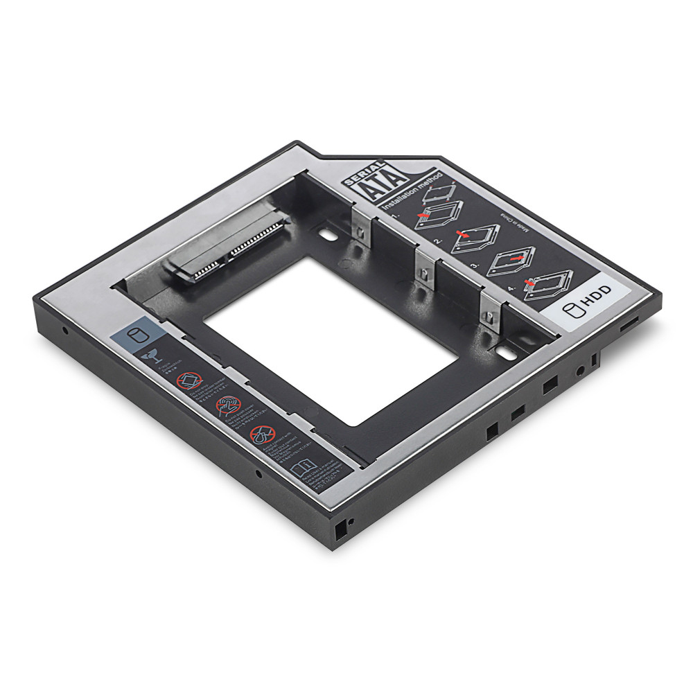 Digitus Boîtier de raccordement SSD HDD pour baie de disque CD DVD Blu-ray, SATA sur SATA III, hauteur de construction 12,7 mm Digitus Boîtier de raccordement SSD HDD pour baie de disque CD DVD Blu-ray, SATA sur SATA III, hauteur de construction 12,7 mm