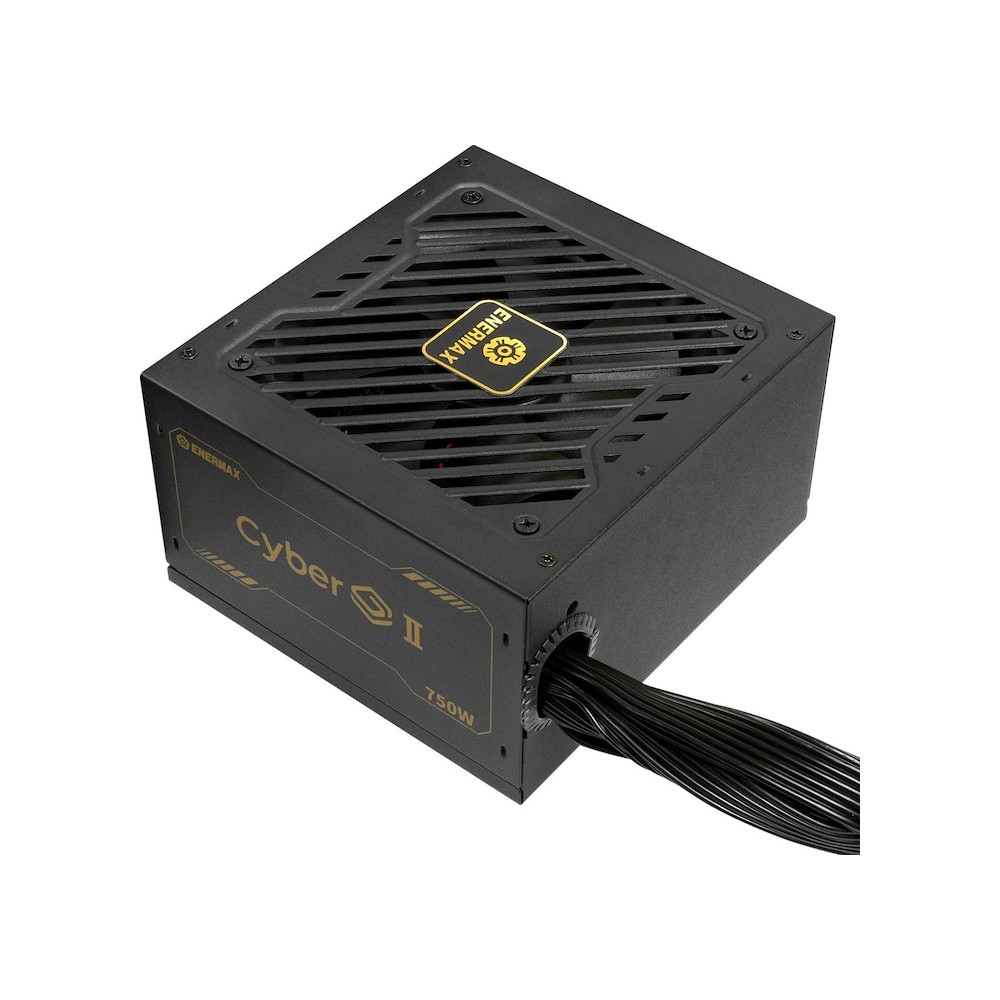 ENE00046320 ENERMAX CyberG II 750 W - Alimentation ATX 3.1 - 80 Plus Gold ENE00046320 ENERMAX CyberG II 750 W - Alimentation ATX 3.1 - 80 Plus Gold