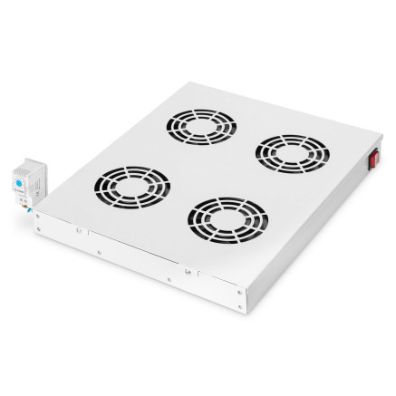 Digitus Unité de ventilation de toit pour installation variable de 483 mm (19 po)