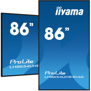 iiyama ProLite To Be Updated écran plat de PC 2,17 m (85.6") 3840 x 2160 pixels 4K Ultra HD LED Noir