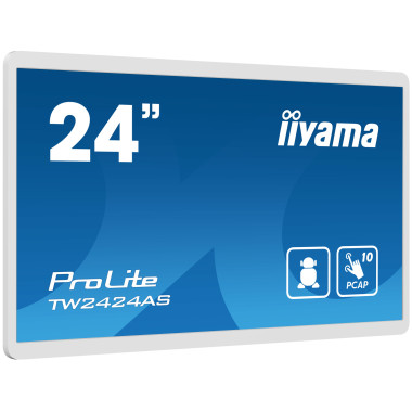 iiyama TW2424AS-W1 affichage de messages Écran plat de signalisation numérique 60,5 cm (23.8") Wifi 250 cd m² 4K Ultra HD Noir