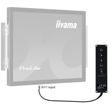 iiyama RC TOUCHV01 télécommande Avec fil Moniteur Appuyez sur les boutons