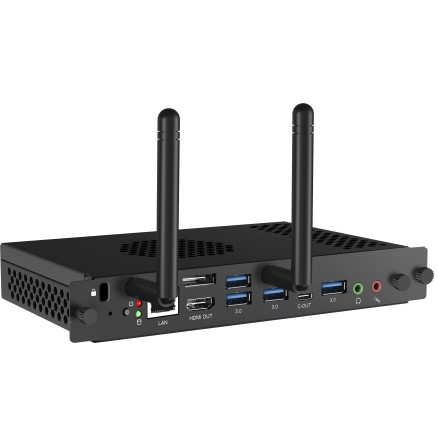 iiyama OPC51204BC-1 PC poste de travail Intel® Core™ i5 i5-12450H 8 Go DDR4-SDRAM 256 Go SSD Windows 11 IoT Enterprise Mini PC