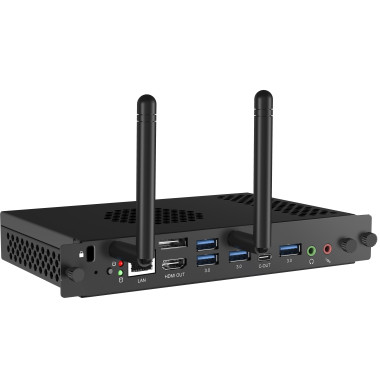 iiyama OPC51204BC-1 PC poste de travail Intel® Core™ i5 i5-12450H 8 Go DDR4-SDRAM 256 Go SSD Windows 11 IoT Enterprise Mini PC