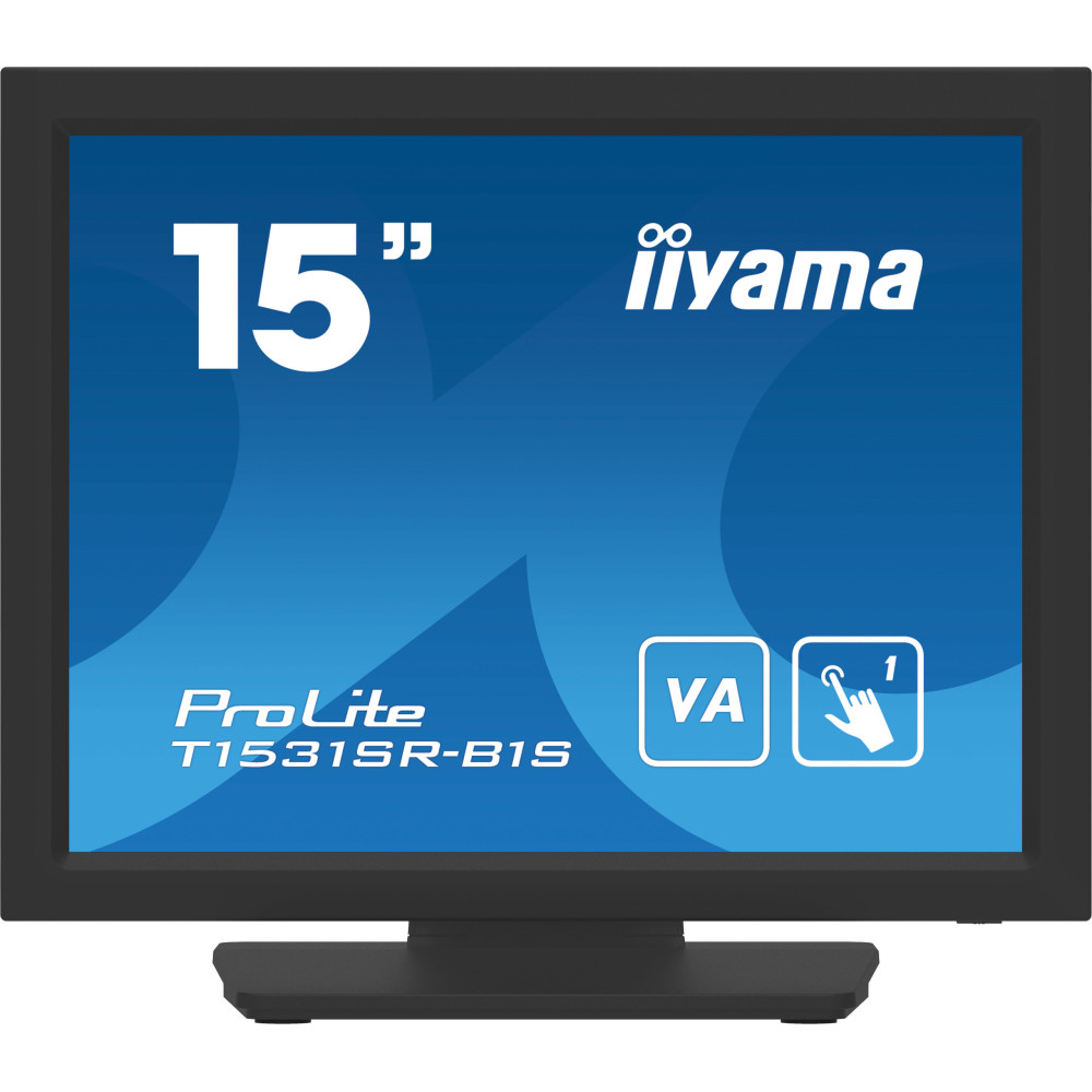 iiyama T1531SR-B1S Moniteur de caisse 38,1 cm (15") 1024 x 768 pixels XGA Écran tactile iiyama T1531SR-B1S Moniteur de caisse 38,1 cm (15") 1024 x 768 pixels XGA Écran tactile