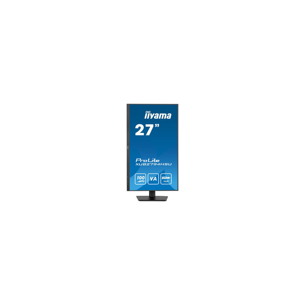 iiyama ProLite XUB2794HSU-B6 écran plat de PC 68,6 cm (27") 1920 x 1080 pixels Full HD Noir