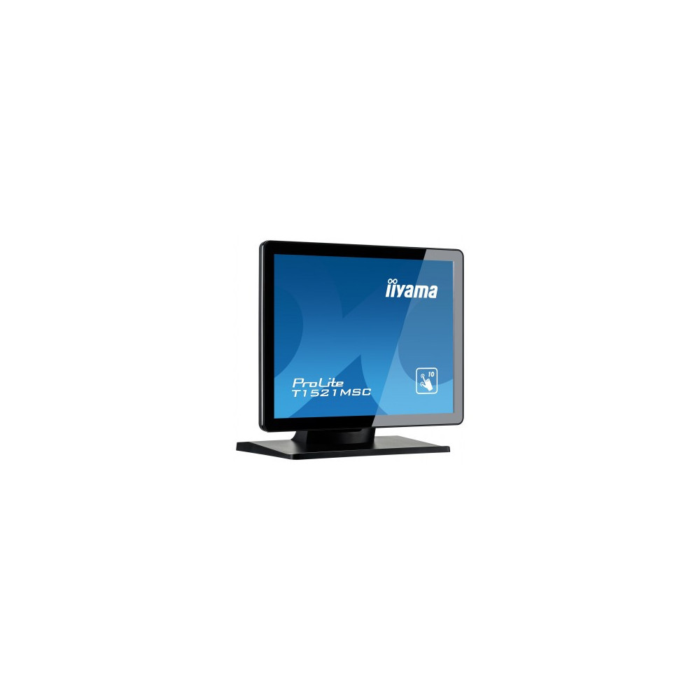 iiyama ProLite T1521MSC-B1 écran plat de PC 38,1 cm (15") 1024 x 768 pixels LED Écran tactile Dessus de table Noir