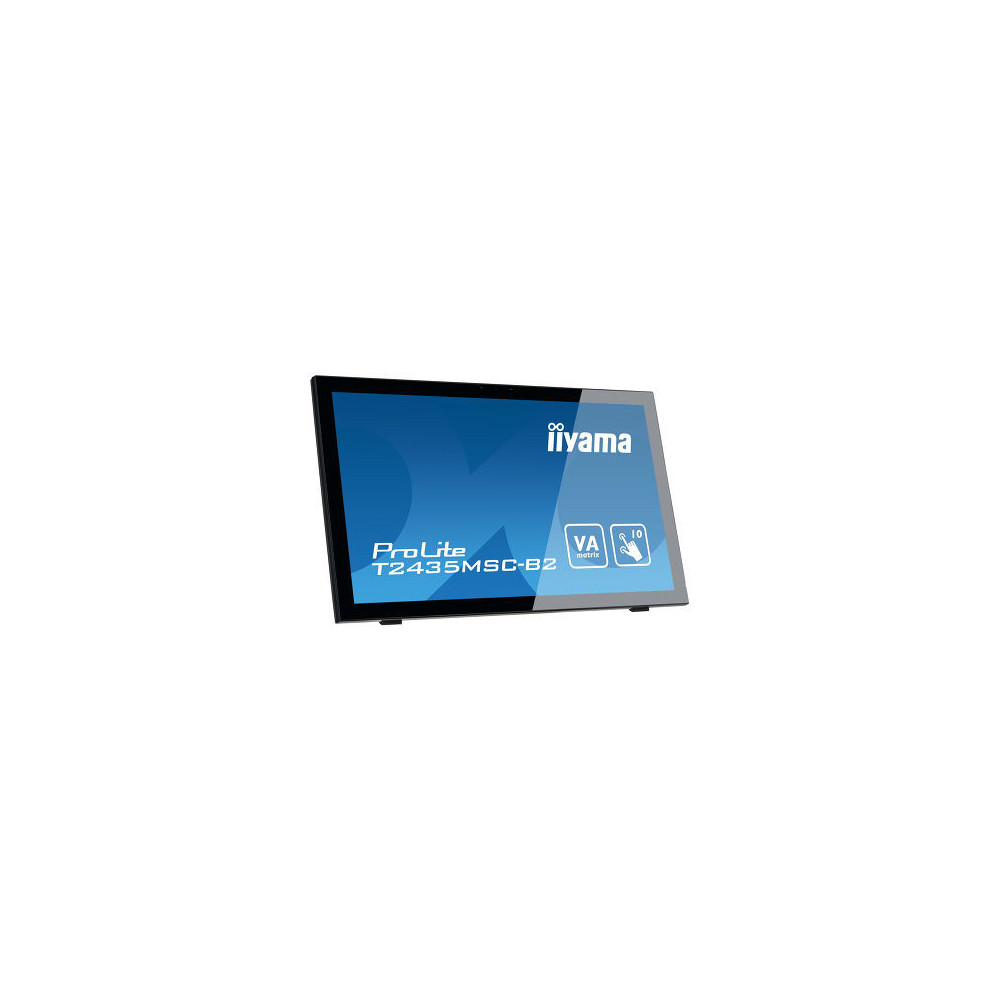 iiyama ProLite T2435MSC-B2 écran plat de PC 59,9 cm (23.6") 1920 x 1080 pixels Full HD LED Écran tactile Noir