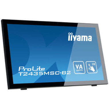 iiyama ProLite T2435MSC-B2 écran plat de PC 59,9 cm (23.6") 1920 x 1080 pixels Full HD LED Écran tactile Noir