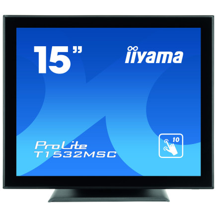 iiyama T1532MSC-B5AG Moniteur de caisse 38,1 cm (15") 1024 x 768 pixels Écran tactile