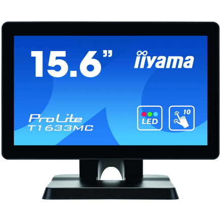 iiyama T1633MC-B1 Moniteur de caisse 39,6 cm (15.6") 1366 x 768 pixels Écran tactile