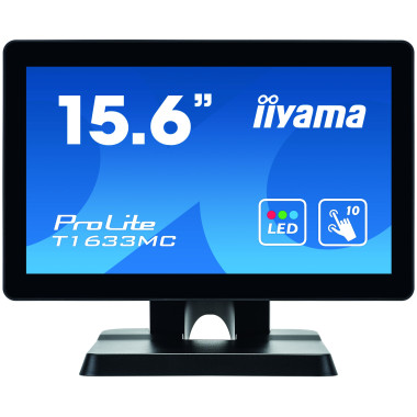 iiyama T1633MC-B1 Moniteur de caisse 39,6 cm (15.6") 1366 x 768 pixels Écran tactile