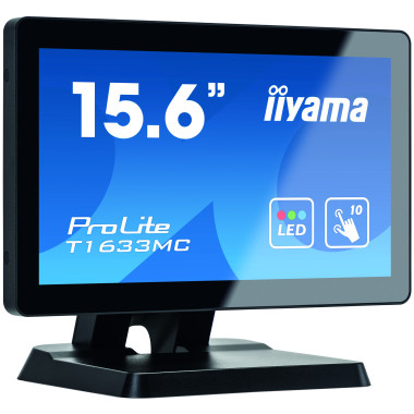 iiyama T1633MC-B1 Moniteur de caisse 39,6 cm (15.6") 1366 x 768 pixels Écran tactile
