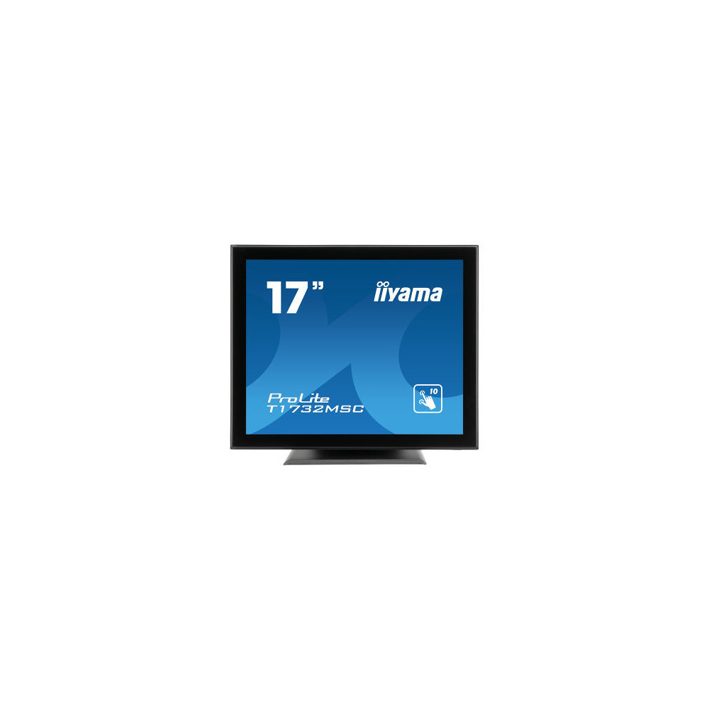 iiyama ProLite T1732MSC-B5X écran plat de PC 43,2 cm (17") 1280 x 1024 pixels SXGA LED Écran tactile Noir