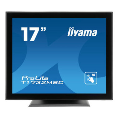 iiyama ProLite T1732MSC-B5X écran plat de PC 43,2 cm (17") 1280 x 1024 pixels SXGA LED Écran tactile Noir