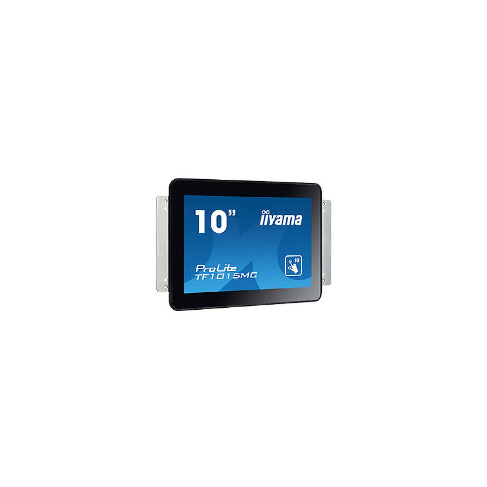 iiyama TF1015MC-B2 affichage de messages 25,6 cm (10.1") LED 450 cd m² WXGA Noir Écran tactile