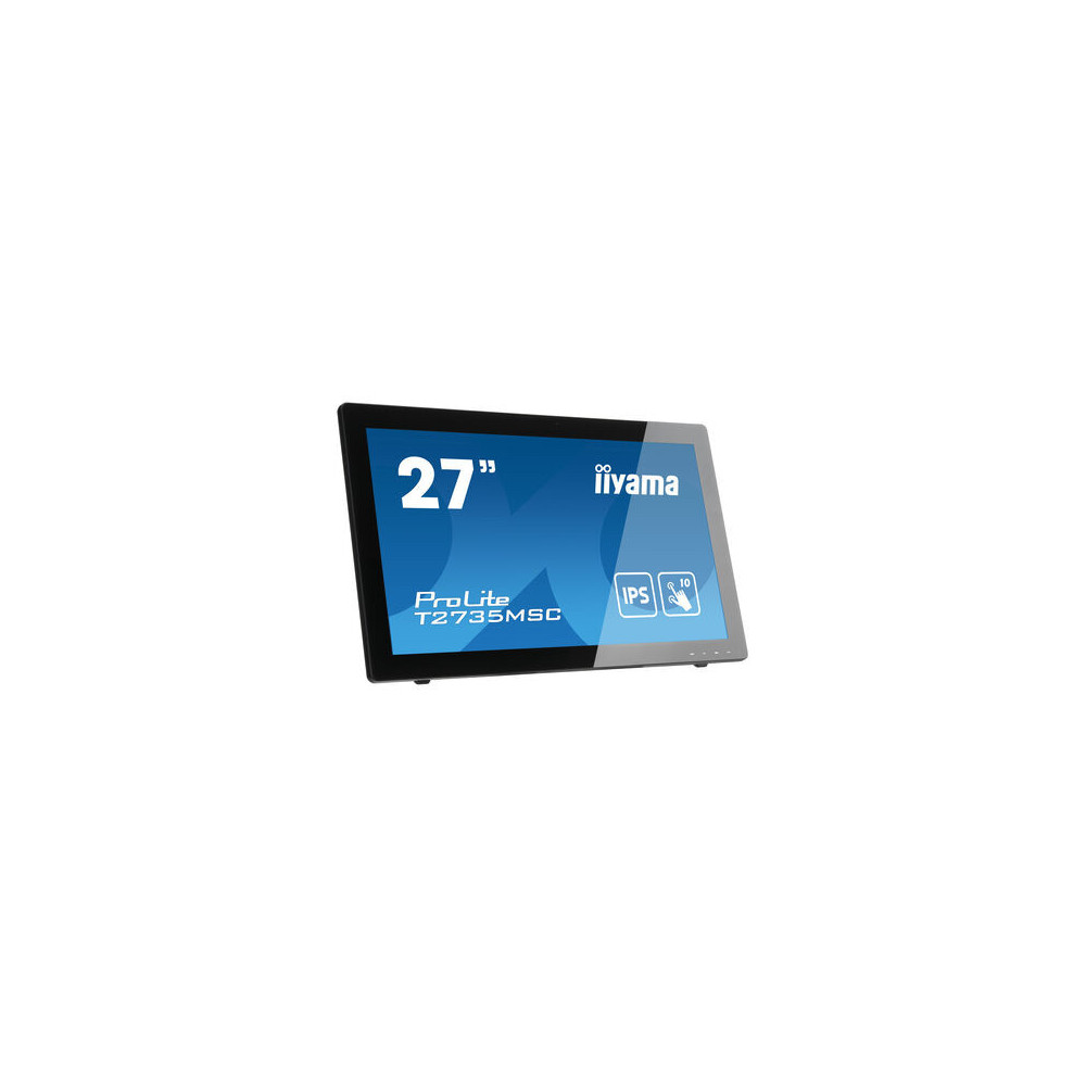 iiyama ProLite T2735MSC-B3 écran plat de PC 68,6 cm (27") 1920 x 1080 pixels Full HD LED Écran tactile Noir