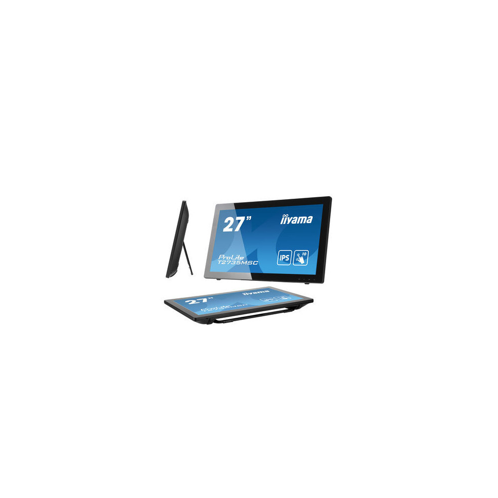 iiyama ProLite T2735MSC-B3 écran plat de PC 68,6 cm (27") 1920 x 1080 pixels Full HD LED Écran tactile Noir