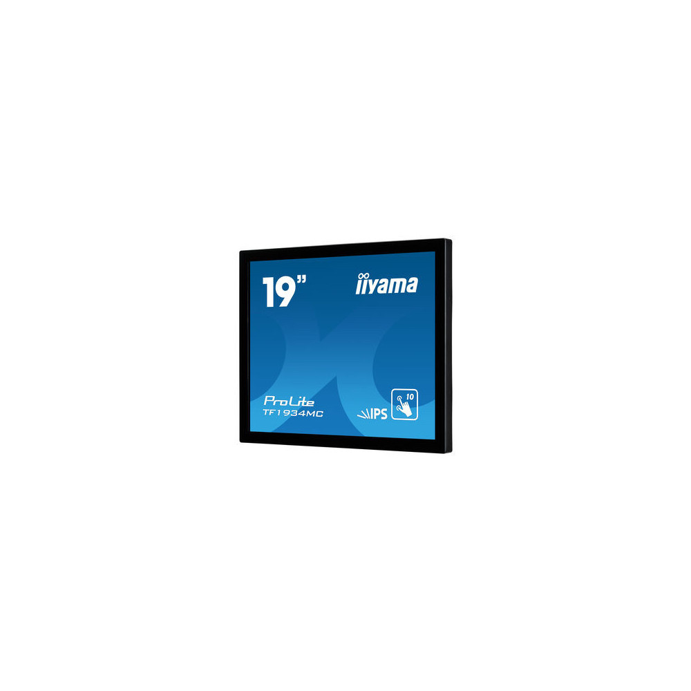iiyama ProLite TF1934MC-B7X écran plat de PC 48,3 cm (19") 1280 x 1024 pixels SXGA LED Écran tactile Noir iiyama ProLite TF1934MC-B7X écran plat de PC 48,3 cm (19") 1280 x 1024 pixels SXGA LED Écran tactile Noir