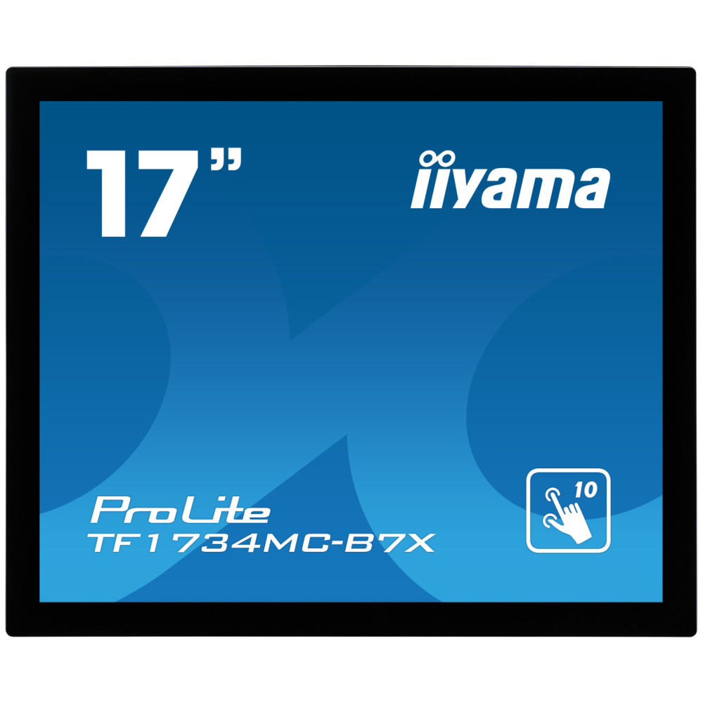 iiyama TF1734MC-B7X Moniteur de caisse 43,2 cm (17") 1280 x 1024 pixels SXGA Écran tactile iiyama TF1734MC-B7X Moniteur de caisse 43,2 cm (17") 1280 x 1024 pixels SXGA Écran tactile