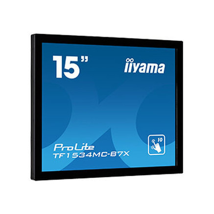 iiyama TF1534MC-B7X Moniteur de caisse 38,1 cm (15") 1024 x 768 pixels XGA Écran tactile