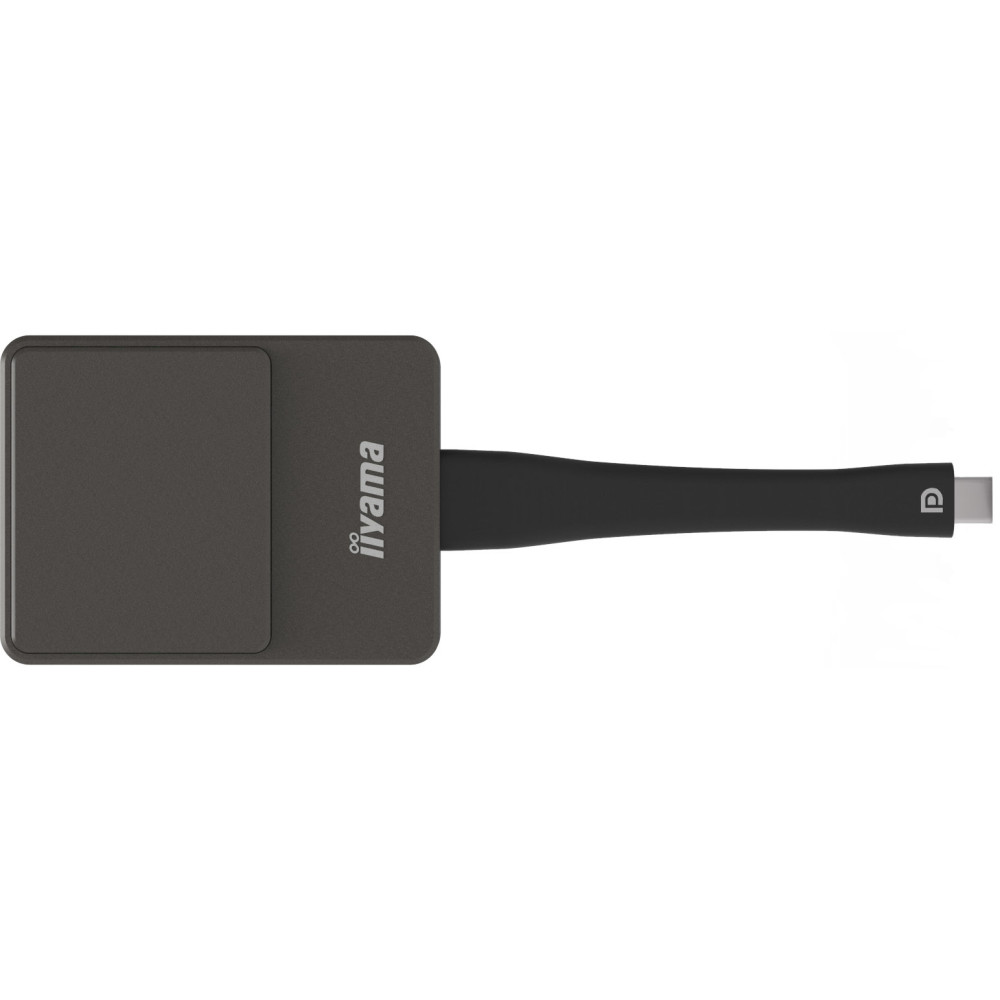 iiyama WP D002C connecteur de télévision intelligent USB 4K Ultra HD Noir, Argent iiyama WP D002C connecteur de télévision intelligent USB 4K Ultra HD Noir, Argent
