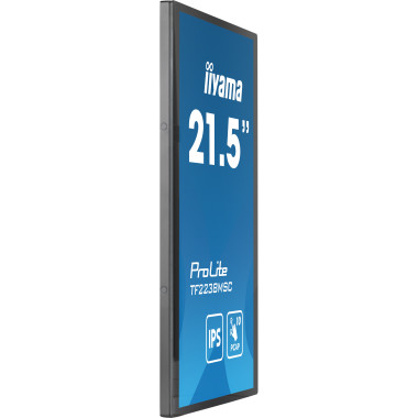 iiyama TF2238MSC-B1 affichage de messages Carte A numérique 55,9 cm (22") LED 600 cd m² Full HD Noir Écran tactile