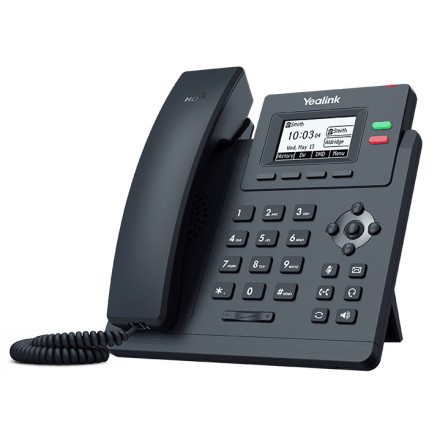 Yealink SIP-T31G téléphone fixe Gris 2 lignes LCD