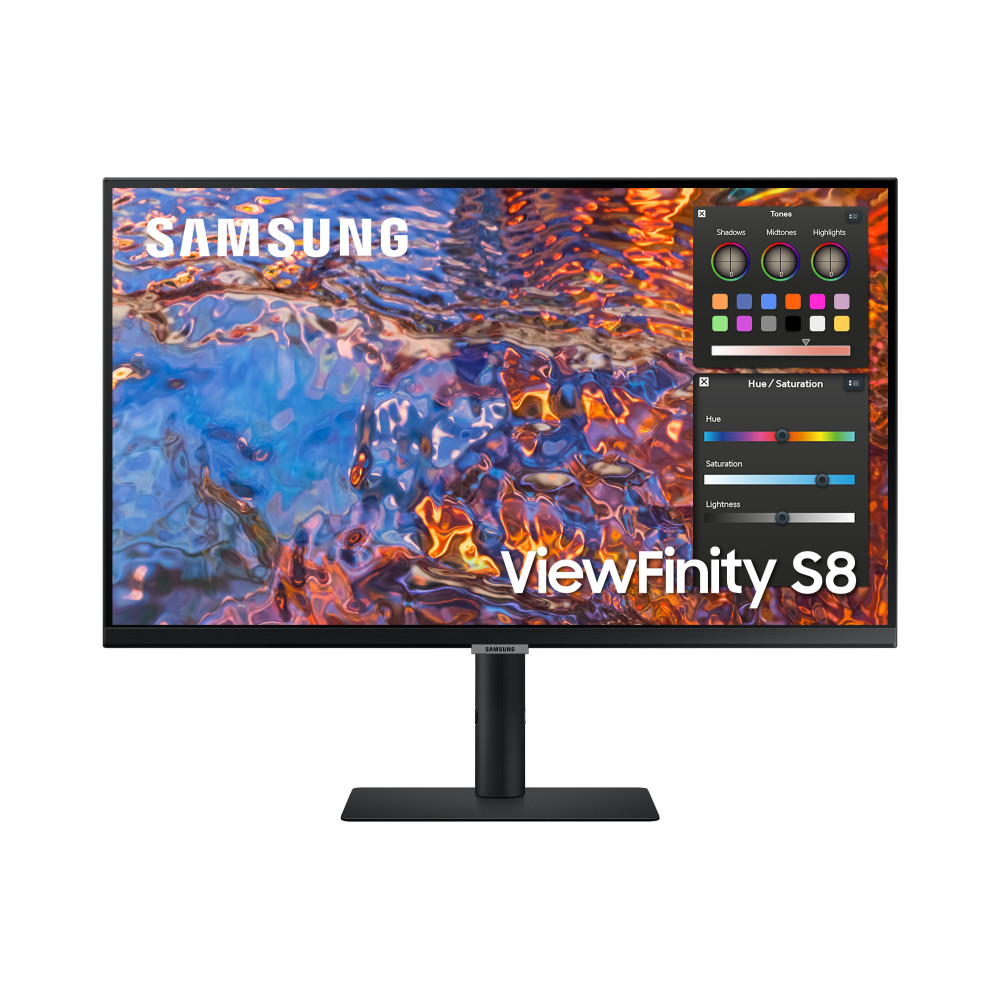Samsung S80PB LED display 68,6 cm (27") 3840 x 2160 pixels 4K Ultra HD Noir Samsung S80PB LED display 68,6 cm (27") 3840 x 2160 pixels 4K Ultra HD Noir