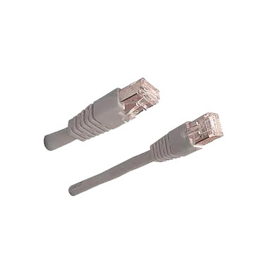 CON00046339 Câble Rj45 droit F/UTP cat6 blinde 10m gris